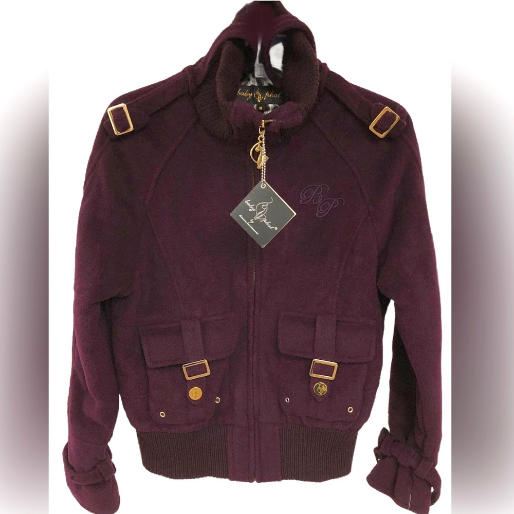 Baby Phat Plum  Girls Jacket - Size M